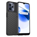 Aizmugurējais vāciņš Hurtel  Thunder Case case for Realme C35 silicone armor case black 