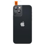 Protective glass Spigen  Spigen Glas.tR EZ Fit Optik Camera Protector for iPhone 14 / Plus / 15 / Plus - Black 2 pcs. 