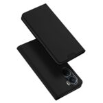 Back panel cover Dux Ducis  Dux Ducis Skin Pro case Vivo Y16 / Y02s wallet holster cover with flap black 