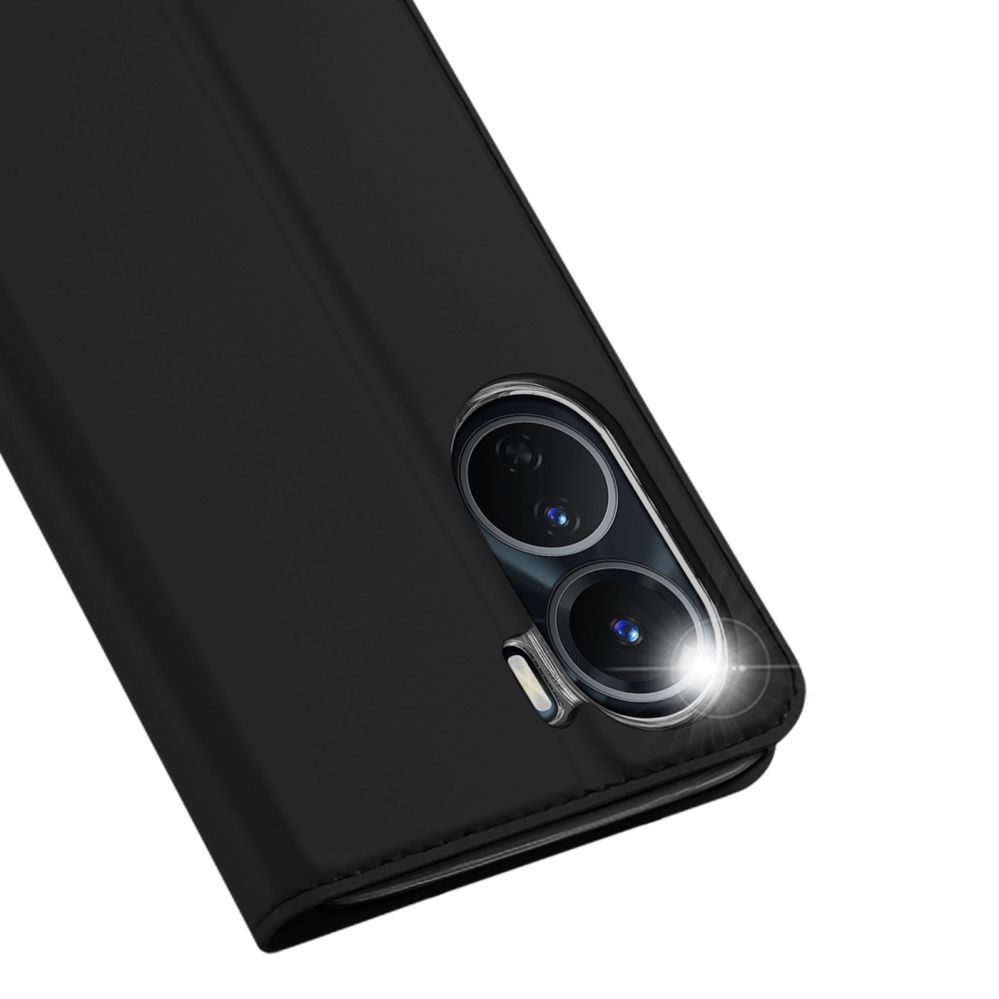 Tagakaaned Dux Ducis Dux Ducis Skin Pro case Vivo Y16 / Y02s wallet holster cover with flap black