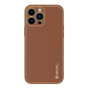 Aizmugurējais vāciņš Dux Ducis  Dux Ducis Yolo Apple iPhone 14 Pro Brown 