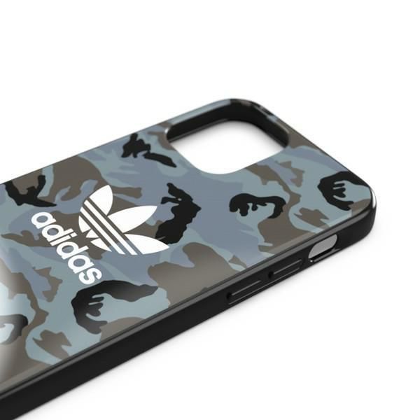 Back panel cover Adidas Adidas OR SnapCase Camo iPhone 12/12 Pro blue/black 43702