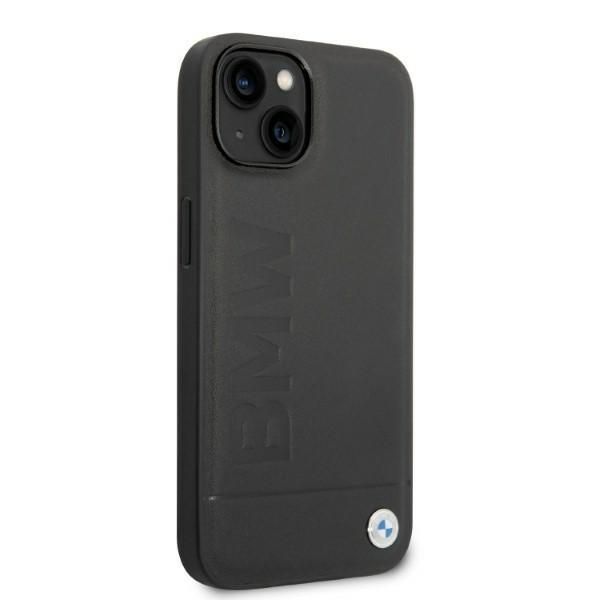 Tagakaaned BMW Case BMW BMHMP14SSLLBK iPhone 14 6.1 "black / black hardcase Signature Logo Imprint Magsafe