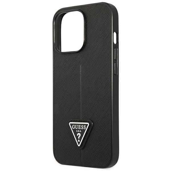 Tagakaaned Guess Guess GUHCP14LPSATLK iPhone 14 Pro 6.1" black/black hardcase SaffianoTriangle Logo