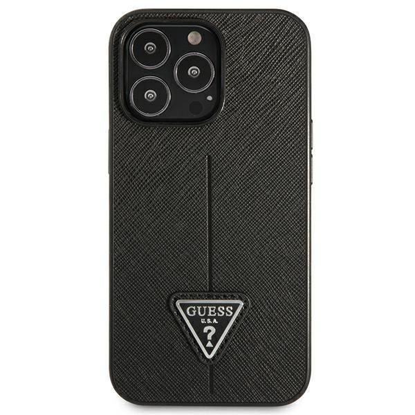 Tagakaaned Guess Guess GUHCP14LPSATLK iPhone 14 Pro 6.1" black/black hardcase SaffianoTriangle Logo