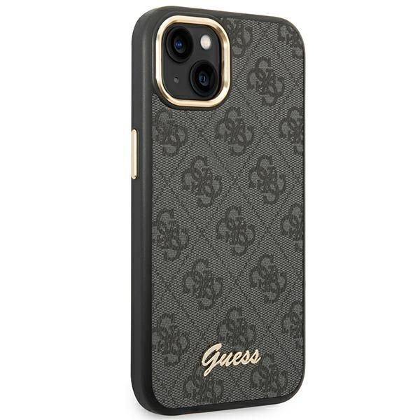Tagakaaned Guess Guess GUHCP14MHG4SHK iPhone 14 Plus 6.7 "black / black hard case 4G Vintage Gold Logo