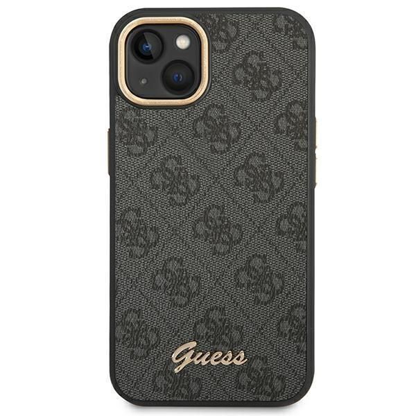 Tagakaaned Guess Guess GUHCP14MHG4SHK iPhone 14 Plus 6.7 "black / black hard case 4G Vintage Gold Logo