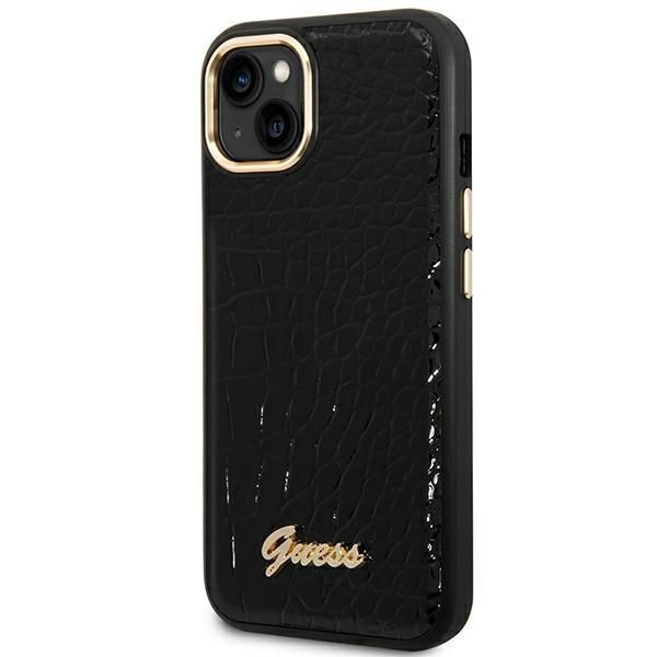Tagakaaned Guess Guess GUHCP14MHGCRHK iPhone 14 Plus 6.7 "black / black hardcase Croco Collection