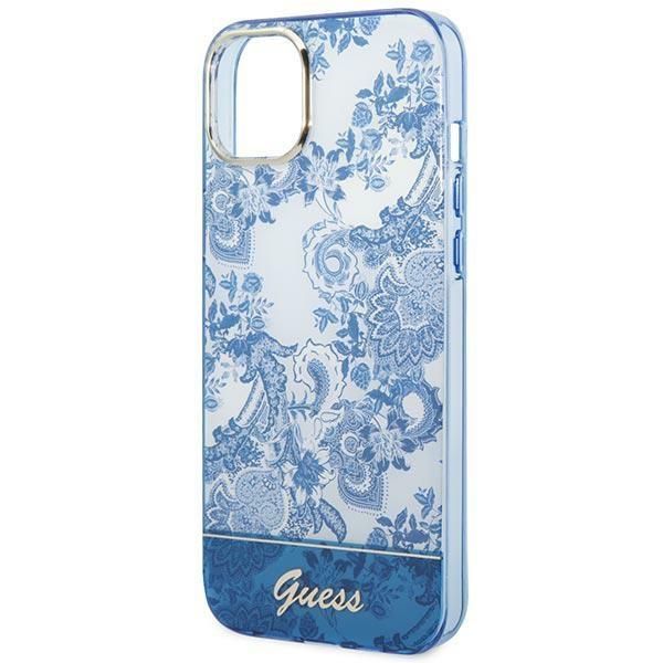 Tagakaaned Guess Guess GUHCP14MHGPLHB iPhone 14 Plus 6.7" blue/blue hardcase Porcelain Collection