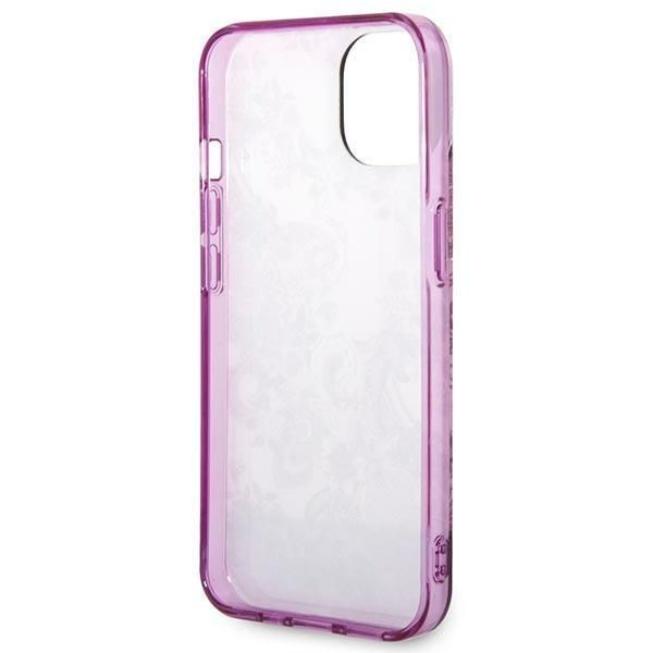 Tagakaaned Guess Guess GUHCP14MHGPLHF iPhone 14 Plus 6.7" fuchsia/fuschia hardcase Porcelain Collection