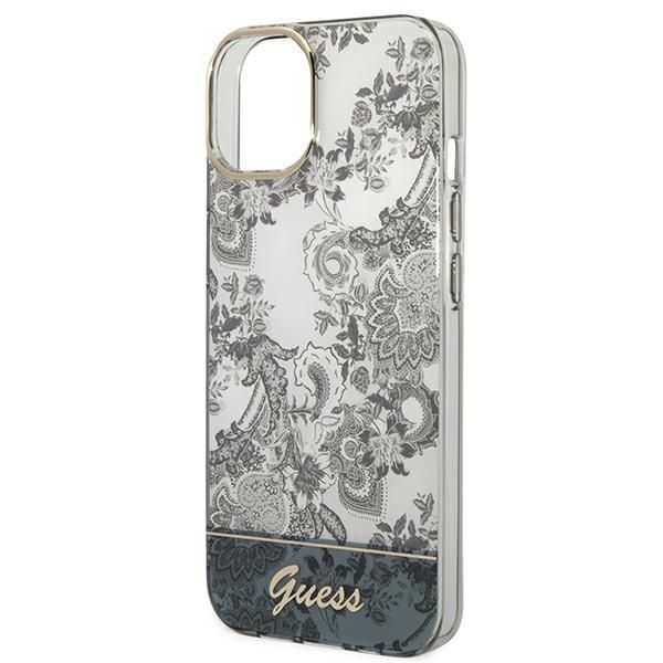 Tagakaaned Guess Guess GUHCP14MHGPLHG iPhone 14 Plus 6.7 "gray / gray hardcase Porcelain Collection