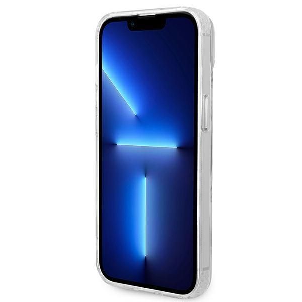 Tagakaaned Guess Guess GUHMP14MHTRMS iPhone 14 Plus 6.7" silver/silver hard case Metal Outline Magsafe