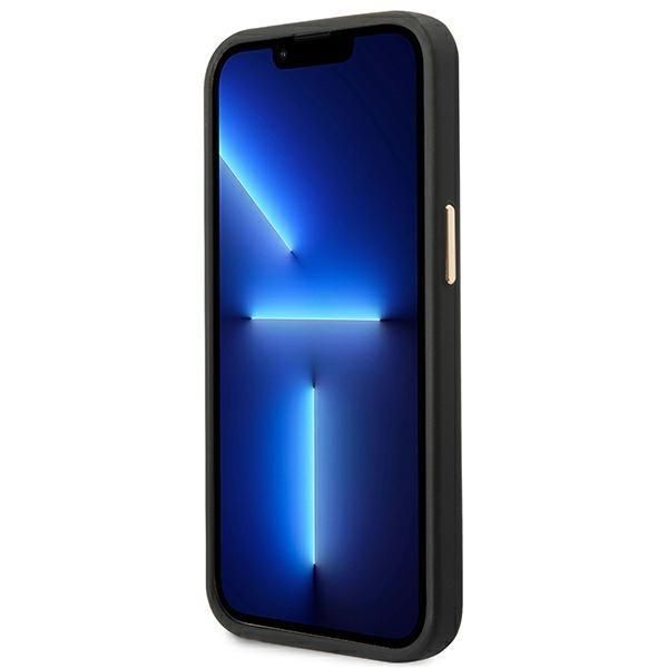 Tagakaaned Guess Guess GUHMP14MU4GPRK iPhone 14 Plus 6.7 "black / black hard case 4G Logo Plate MagSafe