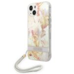 Nugarėlės dėklai Guess  Guess GUOHCP14MHFLSU iPhone 14 Plus 6.7 "purple / purple hardcase Flower Strap