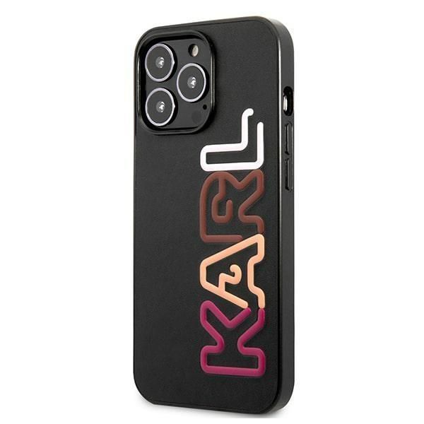 Aizmugurējais vāciņš Karl Lagerfeld Karl Lagerfeld KLHCP13LPCOBK iPhone 13 Pro / 13 6,1" czarny/black hardcase Multipink Brand