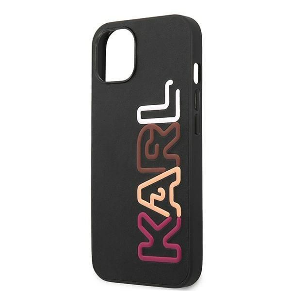 Back panel cover Karl Lagerfeld Karl Lagerfeld KLHCP13SPCOBK iPhone 13 mini 5.4 "black / black hardcase Multipink Brand