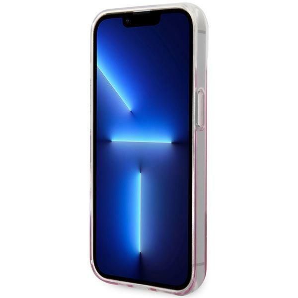 Back panel cover Karl Lagerfeld Karl Lagerfeld KLHCP14MCFNRCPI iPhone 14 Plus 6.7 "hardcase pink / pink Choupette Fun