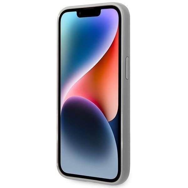 Aizmugurējais vāciņš Karl Lagerfeld Karl Lagerfeld KLHCP14MLGMMSV3 iPhone 14 Plus 6.7 "hardcase silver / silver Monogram Iridescent