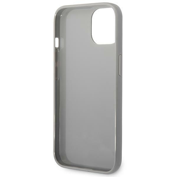 Aizmugurējais vāciņš Karl Lagerfeld Karl Lagerfeld KLHCP14MLGMMSV3 iPhone 14 Plus 6.7 "hardcase silver / silver Monogram Iridescent