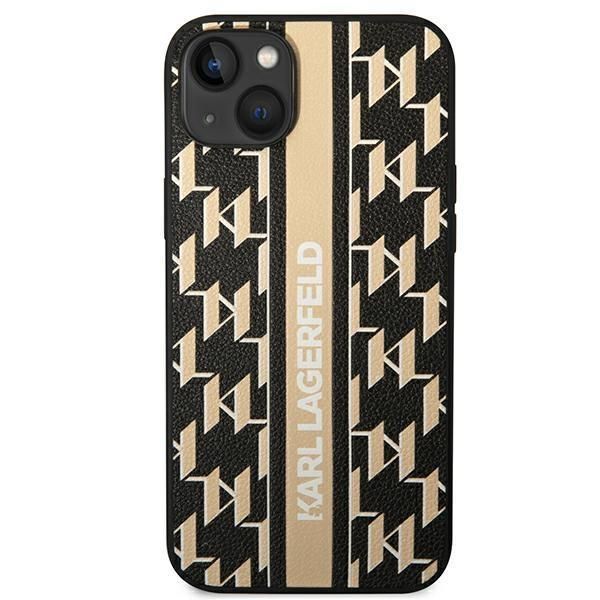 Aizmugurējais vāciņš Karl Lagerfeld Karl Lagerfeld KLHCP14MPGKLSKW iPhone 14 Plus 6,7 "hardcase brown / brown Monogram Stripe