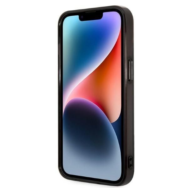 Aizmugurējais vāciņš Karl Lagerfeld Karl Lagerfeld KLHCP14MTGKCK iPhone 14 Plus 6,7 "hardcase black / black Gradient Ikonik Karl & Choupette