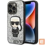 Back panel cover Karl Lagerfeld  Silver 