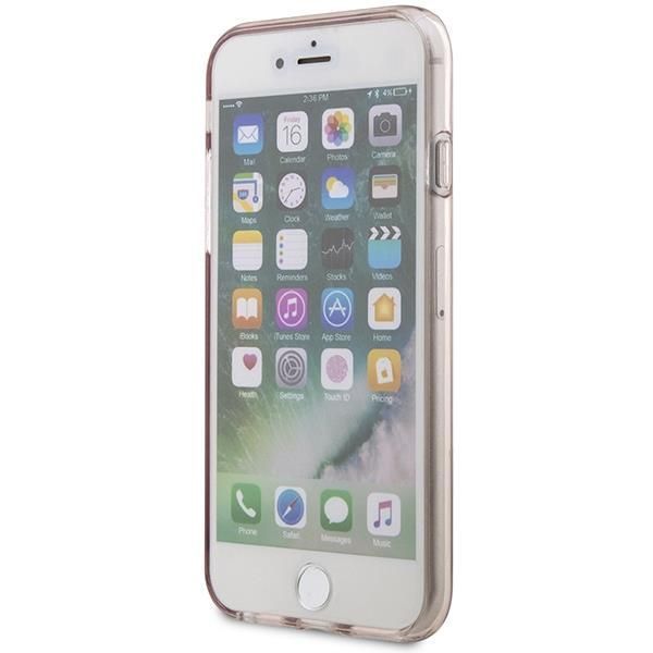 Aizmugurējais vāciņš Karl Lagerfeld Karl Lagerfeld KLHCI8HNCHTCP iPhone 7/8/ SE 2020 / SE 2022 pink/pink hardcase Ikonik Choupette