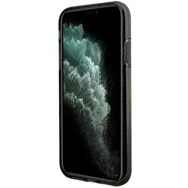 Aizmugurējais vāciņš Karl Lagerfeld Karl Lagerfeld KLHCN61HNKCTGK iPhone 11 / Xr 6.1" black/black hardcase Gliter Karl&Choupette