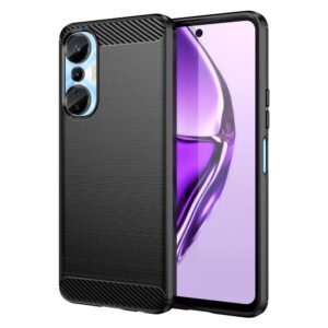 Aizmugurējais vāciņš Hurtel  Carbon Case case for Infinix Hot 20S flexible silicone carbon cover black 
