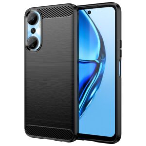 Aizmugurējais vāciņš Hurtel  Carbon Case case for Infinix Hot 20 flexible silicone carbon cover black 