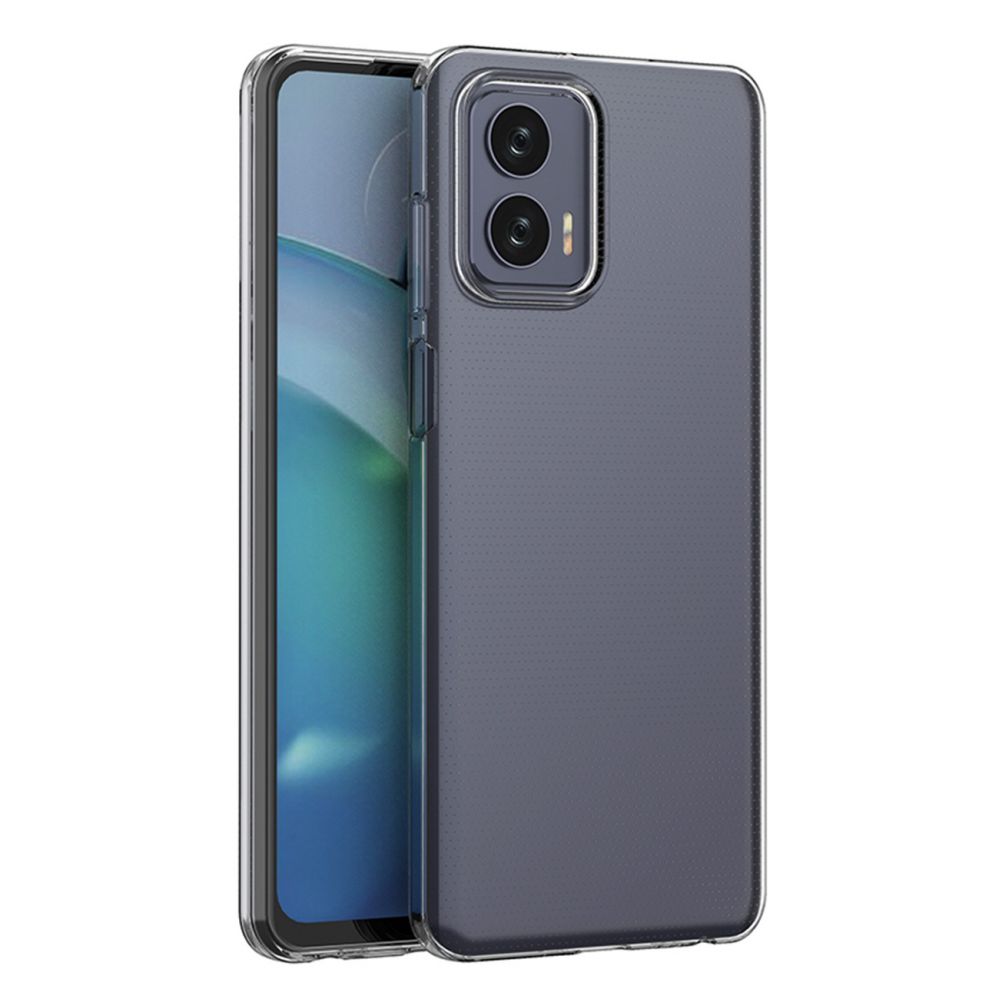 Aizmugurējais vāciņš Hurtel Ultra Clear 0.5mm case for Motorola Moto G73 5G thin cover transparent