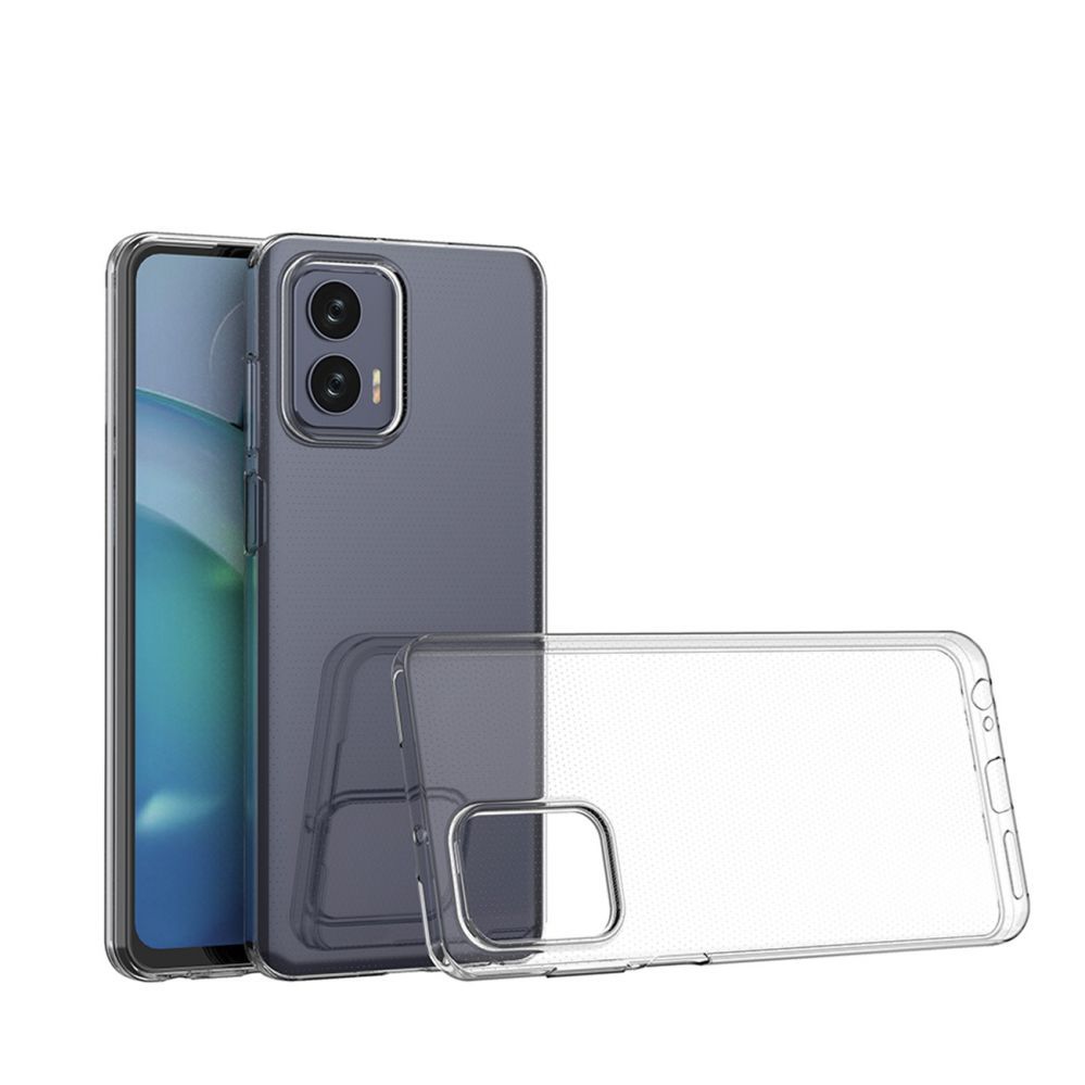 Aizmugurējais vāciņš Hurtel Ultra Clear 0.5mm case for Motorola Moto G73 5G thin cover transparent