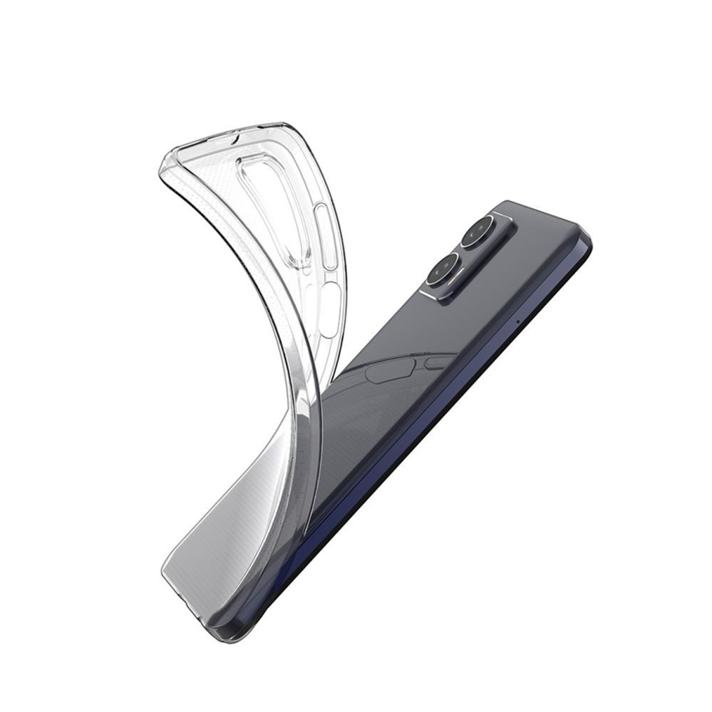 Aizmugurējais vāciņš Hurtel Ultra Clear 0.5mm case for Motorola Moto G73 5G thin cover transparent