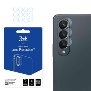 Protective glass 3MK  3mk Lens Protection  hybrid camera glass for Samsung Galaxy Z Fold 4 (front) 