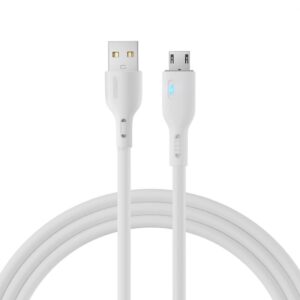 Kabelis Joyroom  Joyroom Premium Series A13 USB-A / micro USB 2.4A 2m Cable - White 