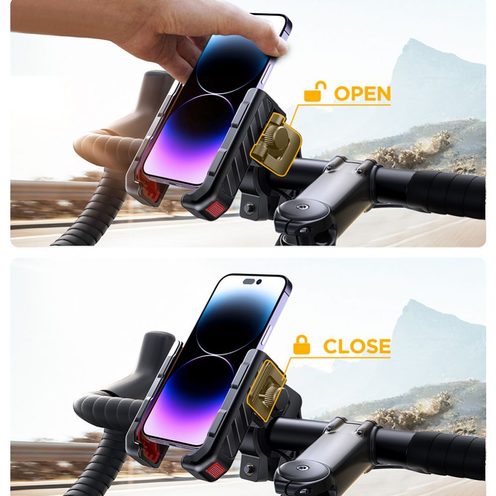 Automaatne hoidja Joyroom Phone holder for scooter, bike, motorcycle - Joyroom JR-ZS266