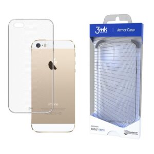 Back panel cover 3MK  3mk Armor Case for iPhone 5 / 5S / SE - transparent 