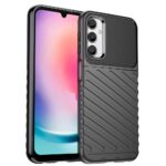 Nugarėlės dėklai Hurtel  Thunder Case case for Samsung Galaxy A24 4G silicone armor case black 