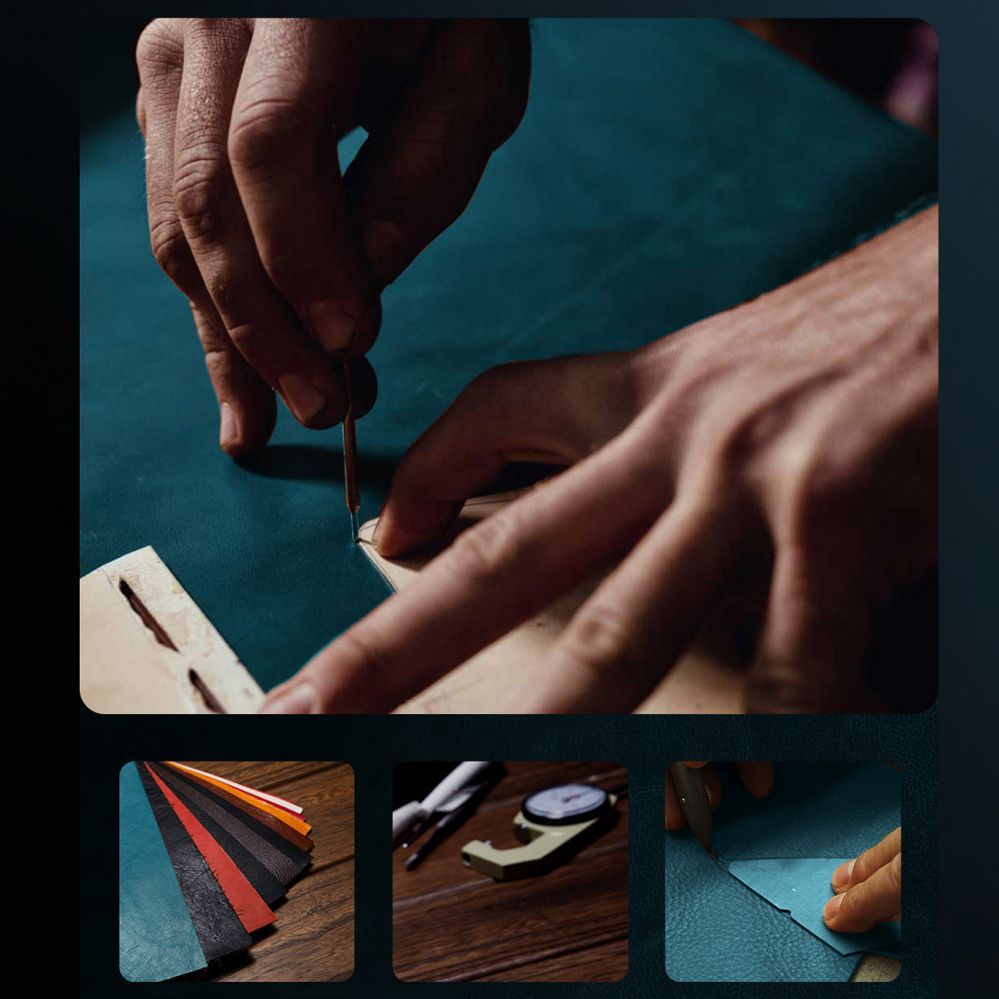 Nugarėlės dėklai Hurtel Sleep Case Pro case for Samsung Galaxy A24 4G with flip stand blue