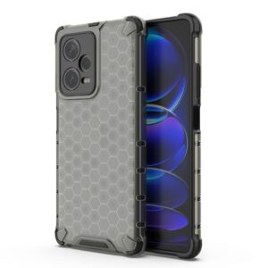Aizmugurējais vāciņš Hurtel  Honeycomb case for Xiaomi Redmi Note 12 Pro+ armored hybrid cover black 