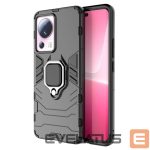 Tagakaaned Hurtel  Ring Armor case for Xiaomi 13 Lite armored cover magnetic holder ring black 