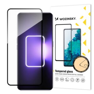 Apsauginiai stiklai Wozinsky  Wozinsky Full Glue Tempered Glass Tempered Glass For Realme GT Neo 5 / Realme GT3 9H Full Screen Cover With Black Frame 