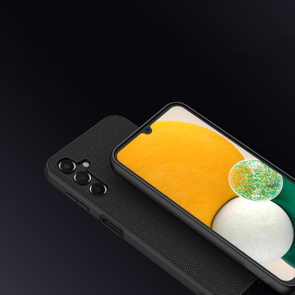 Back panel cover Nillkin Nillkin Textured Case Case for Samsung Galaxy A14 5G / Galaxy A14 Reinforced Nylon Cover Black