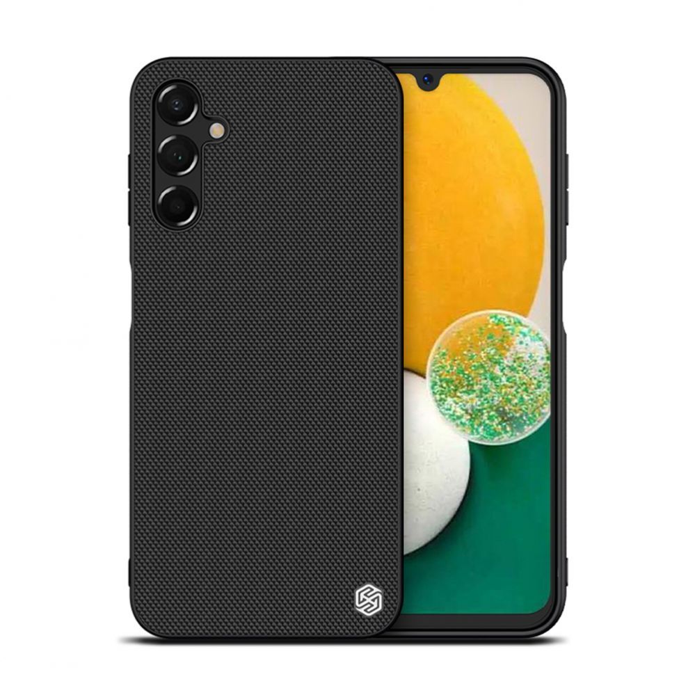 Back panel cover Nillkin Nillkin Textured Case Case for Samsung Galaxy A14 5G / Galaxy A14 Reinforced Nylon Cover Black