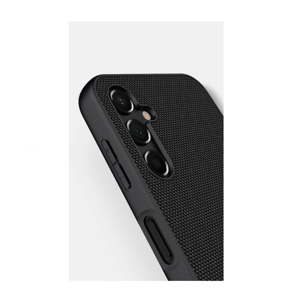 Back panel cover Nillkin Nillkin Textured Case Case for Samsung Galaxy A14 5G / Galaxy A14 Reinforced Nylon Cover Black