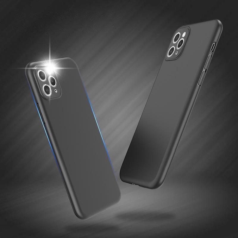 Nugarėlės dėklai Hurtel Soft Case case for Vivo Y16 / Vivo Y02s thin silicone cover black
