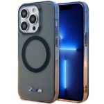Aizmugurējais vāciņš BMW  Case BMW BMHMP14LHTGE iPhone 14 Pro 6.1" grey/grey hardcase Gradient Bumper MagSafe 