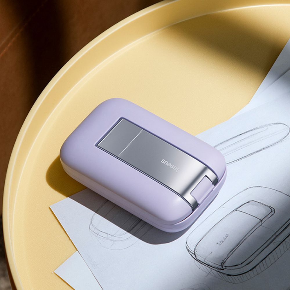 Авто держатель Baseus Adjustable phone stand with mirror Baseus Seashell Series - beige