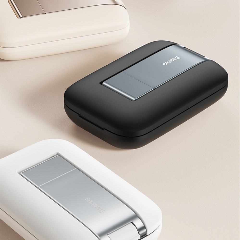 Авто держатель Baseus Adjustable phone stand with mirror Baseus Seashell Series - beige