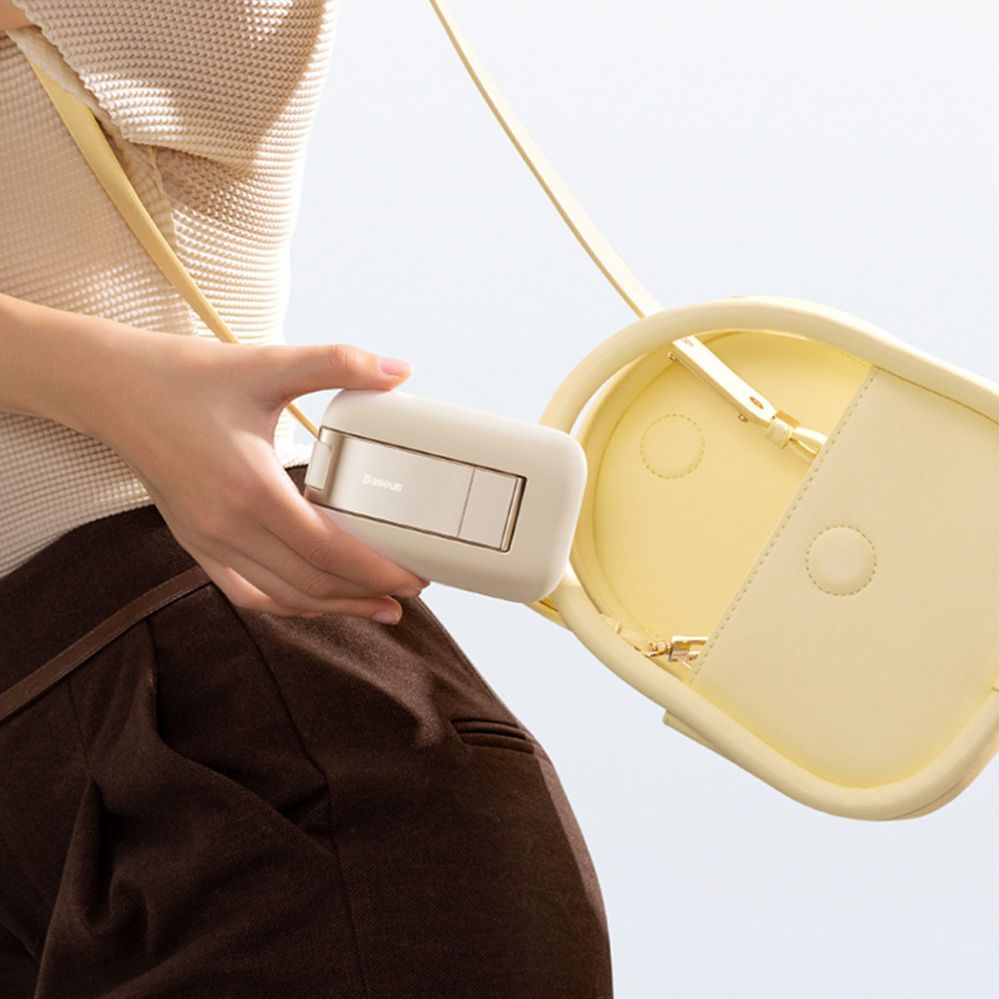 Авто держатель Baseus Adjustable phone stand with mirror Baseus Seashell Series - beige